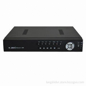 4-channel Full D1 Recording and 4-channel D1 Playback DVR, Supports 3G/Wi-Fi